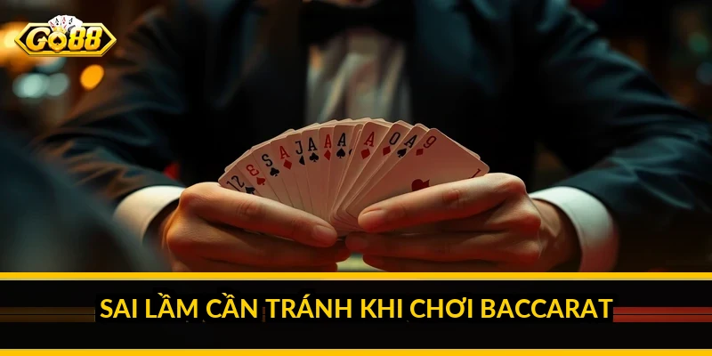 Sai lầm cần tránh khi chơi baccarat