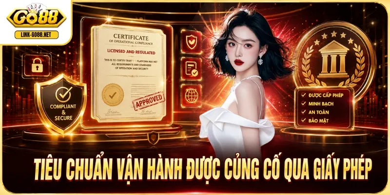 Tiêu chuẩn vận hành được củng cố qua giấy phép