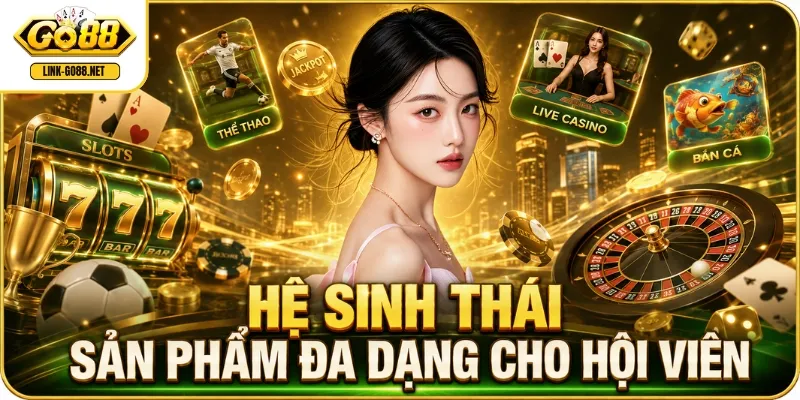 Hệ sinh thái sản phẩm đa dạng cho hội viên